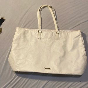 White Versace perfume bag